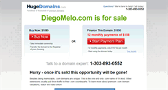 Desktop Screenshot of diegomelo.com